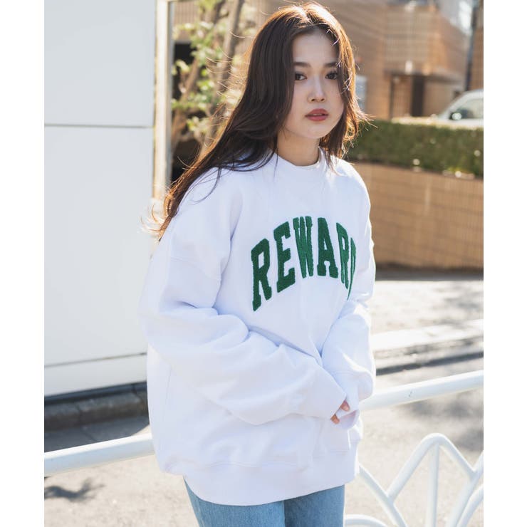 ヘビーウエイト サガラワッペンプルオーバー 韓国 | WEGO【WOMEN】 | 詳細画像11 