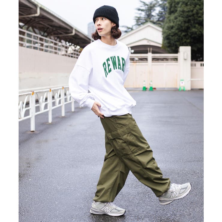 ヘビーウエイト サガラワッペンプルオーバー 韓国 | WEGO【WOMEN】 | 詳細画像14 