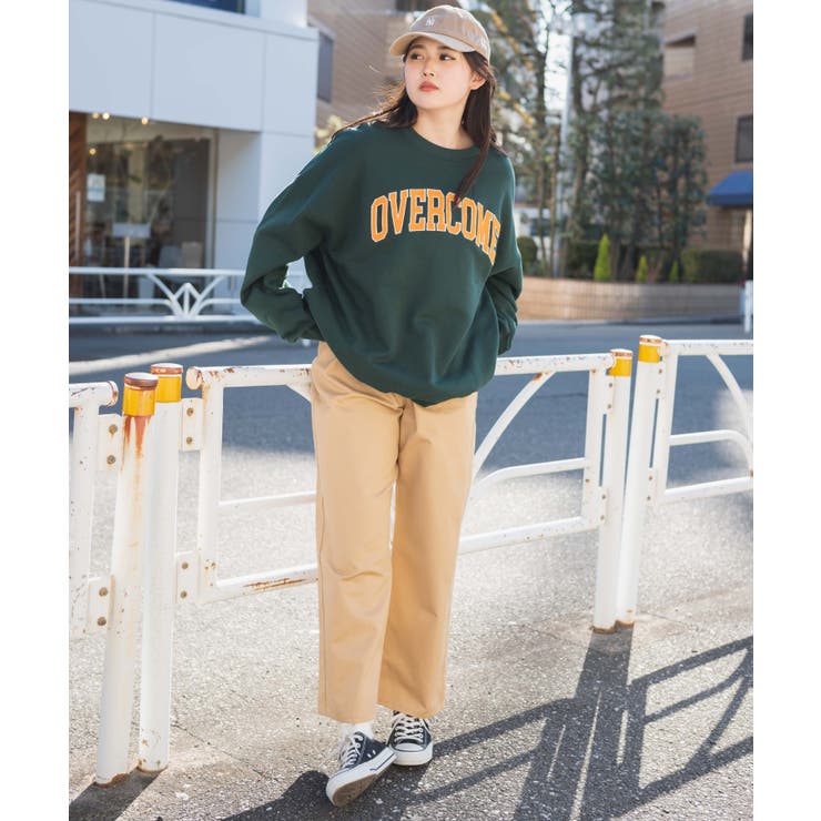 ヘビーウエイト サガラワッペンプルオーバー 韓国 | WEGO【WOMEN】 | 詳細画像2 