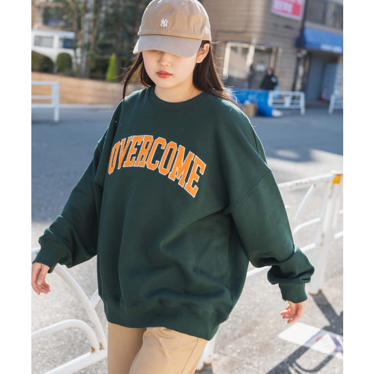 ヘビーウエイト サガラワッペンプルオーバー 韓国 | WEGO【WOMEN】 | 詳細画像3 