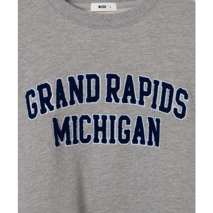 ヘビーウエイト サガラワッペンプルオーバー 韓国 | WEGO【WOMEN】 | 詳細画像45 