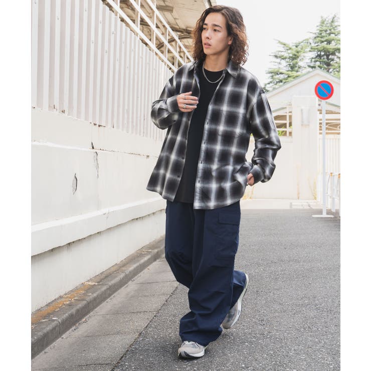 リップストップ カーゴパンツ 韓国 | WEGO【MEN】 | 詳細画像2 