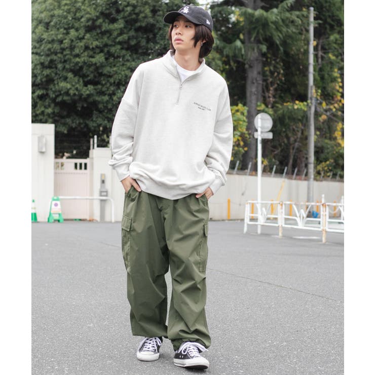 リップストップ カーゴパンツ 韓国 | WEGO【MEN】 | 詳細画像20 
