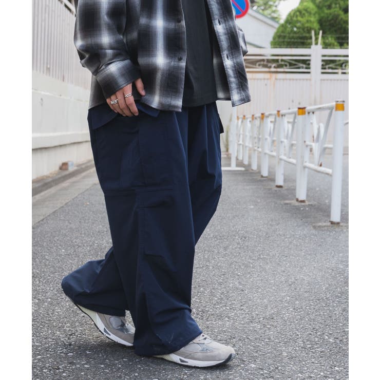 リップストップ カーゴパンツ 韓国 | WEGO【MEN】 | 詳細画像29 