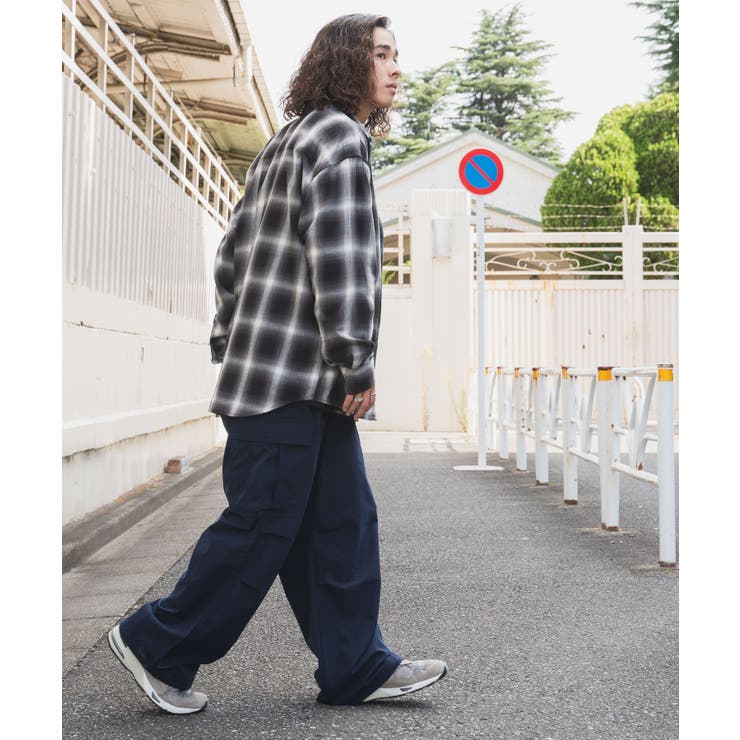 リップストップ カーゴパンツ 韓国[品番：WG010086492]｜WEGO【MEN