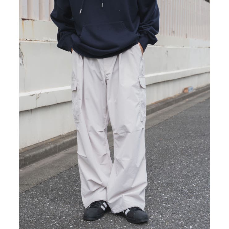 リップストップ カーゴパンツ 韓国 | WEGO【MEN】 | 詳細画像31 