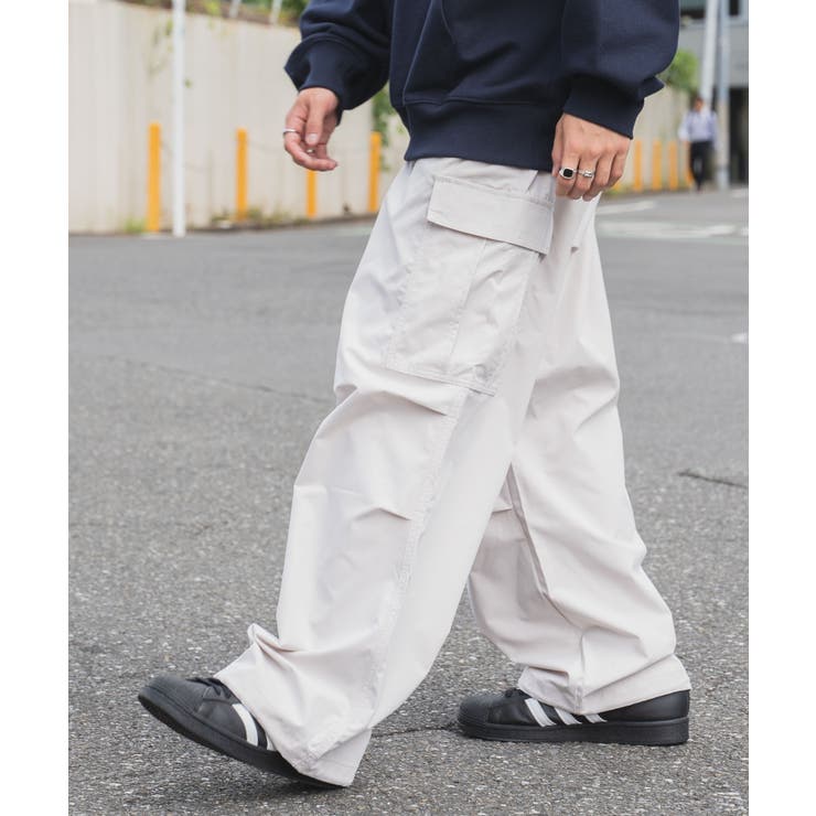 リップストップ カーゴパンツ 韓国 | WEGO【MEN】 | 詳細画像32 