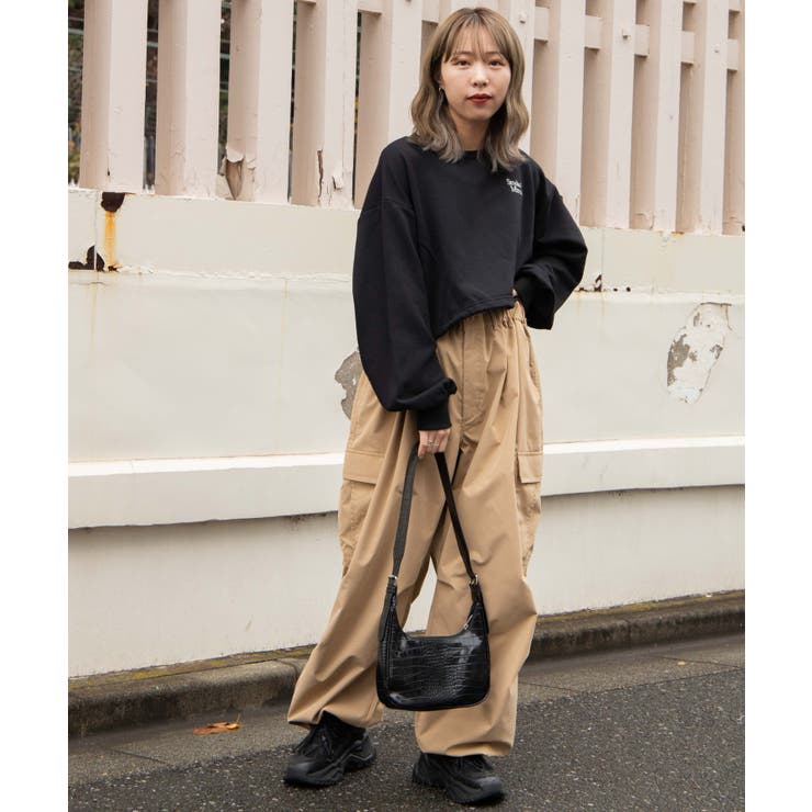 リップストップ カーゴパンツ 韓国 | WEGO【MEN】 | 詳細画像4 