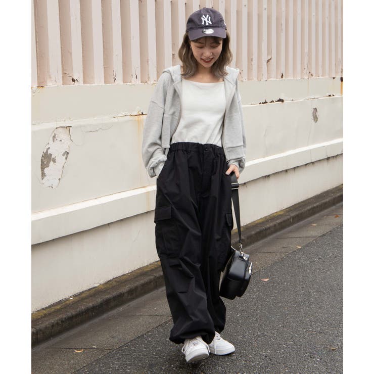 リップストップ カーゴパンツ 韓国 | WEGO【MEN】 | 詳細画像42 