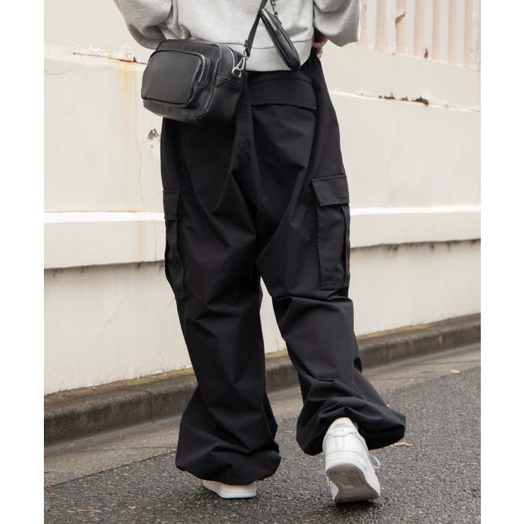 リップストップ カーゴパンツ 韓国 | WEGO【MEN】 | 詳細画像45 