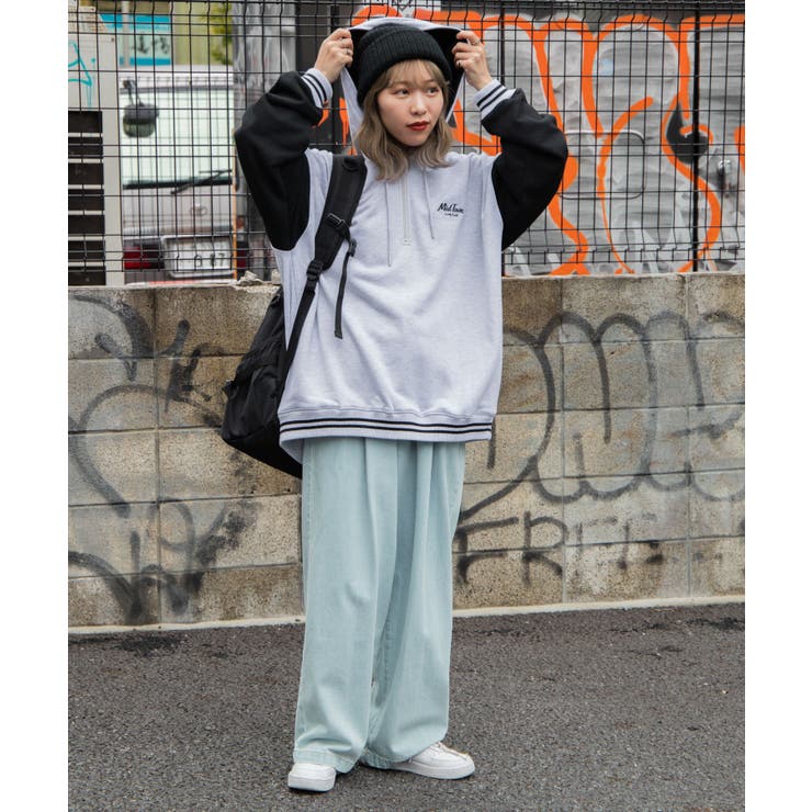 ヘビーウエイト ワンポイントハーフZIPPK  韓国[品番：WG010086504]｜WEGO【WOMEN】（ウィゴー）のレディースファッション通販｜SHOPLIST（ショップリスト）