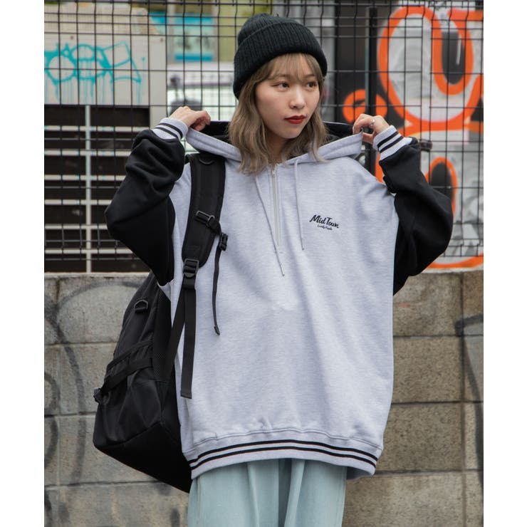 ヘビーウエイト ワンポイントハーフZIPPK  韓国[品番：WG010086504]｜WEGO【WOMEN】（ウィゴー）のレディースファッション通販｜SHOPLIST（ショップリスト）