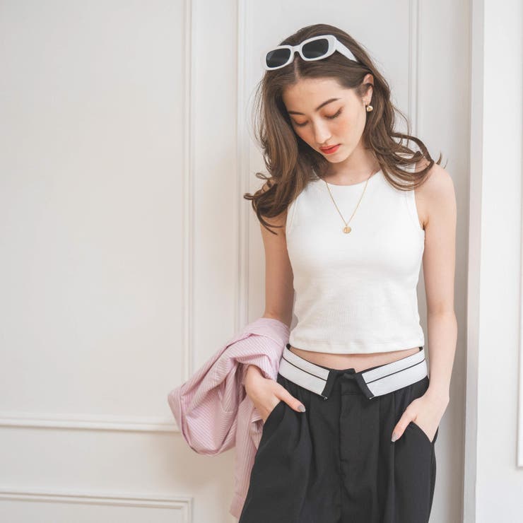 カップインリブタンクトップ レディース 春 | WEGO【WOMEN】 | 詳細画像14 