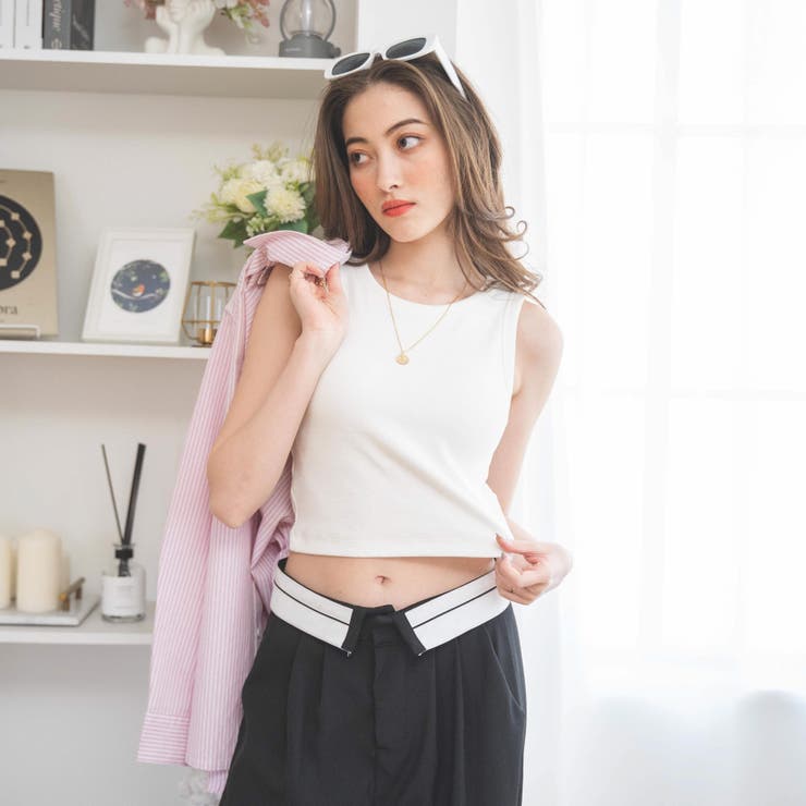 カップインリブタンクトップ レディース 春 | WEGO【WOMEN】 | 詳細画像15 