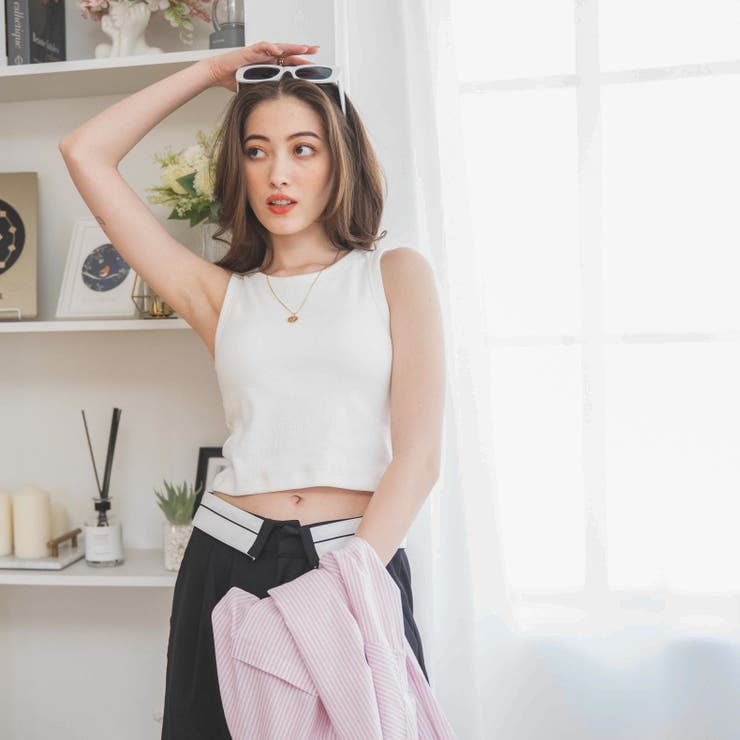 カップインリブタンクトップ レディース 春 | WEGO【WOMEN】 | 詳細画像18 