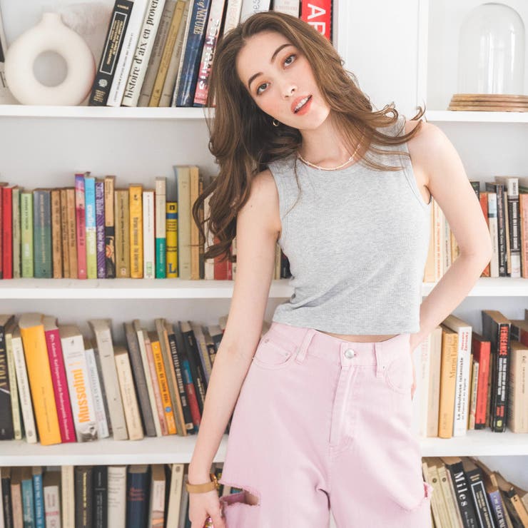 カップインリブタンクトップ レディース 春 | WEGO【WOMEN】 | 詳細画像36 