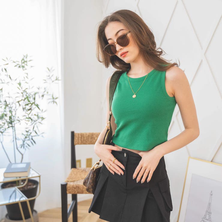 カップインリブタンクトップ レディース 春 | WEGO【WOMEN】 | 詳細画像42 