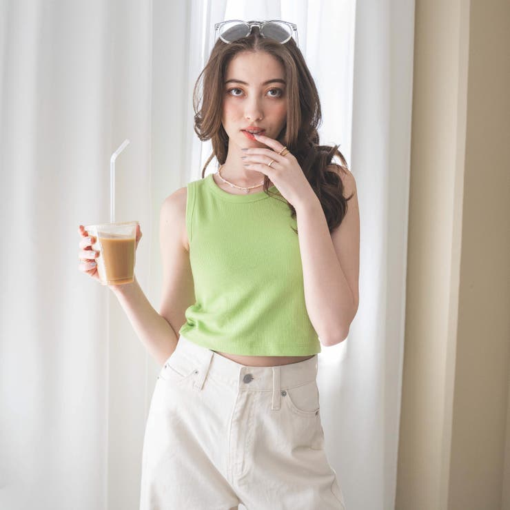 カップインリブタンクトップ レディース 春 | WEGO【WOMEN】 | 詳細画像50 