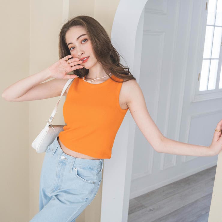 カップインリブタンクトップ レディース 春 | WEGO【WOMEN】 | 詳細画像55 