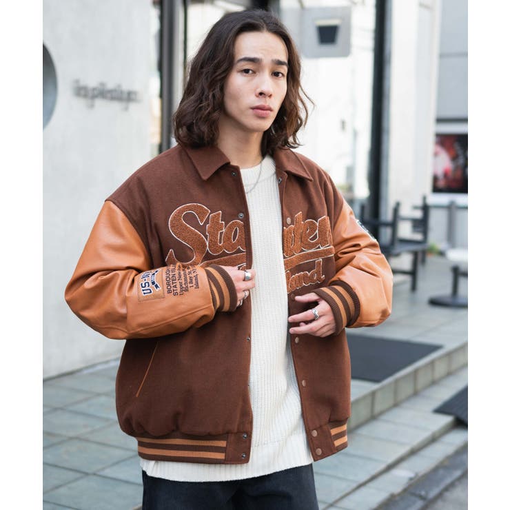 メルトンワッペンスタジャン レディース 秋 | WEGO【WOMEN】 | 詳細画像38 