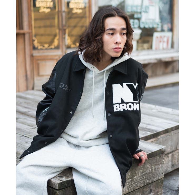 メルトンワッペンスタジャン レディース 秋 | WEGO【WOMEN】 | 詳細画像44 