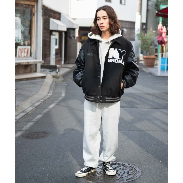 メルトンワッペンスタジャン レディース 秋[品番：WG010088612]｜WEGO