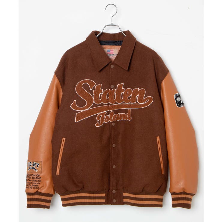 メルトンワッペンスタジャン レディース 秋 | WEGO【WOMEN】 | 詳細画像54 