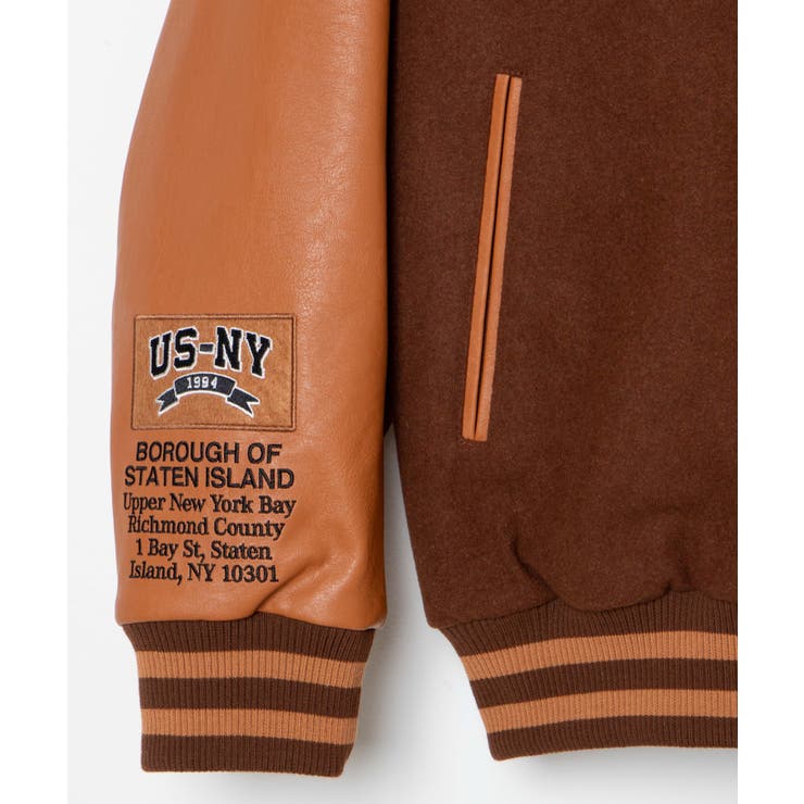 メルトンワッペンスタジャン レディース 秋 | WEGO【WOMEN】 | 詳細画像56 