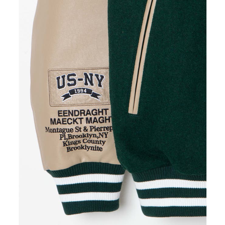 メルトンワッペンスタジャン レディース 秋 | WEGO【WOMEN】 | 詳細画像59 