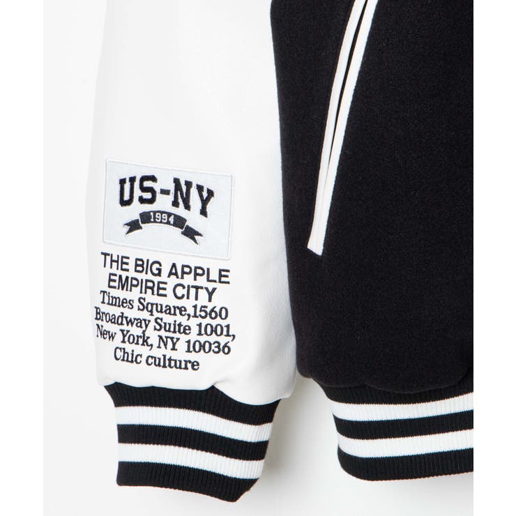 メルトンワッペンスタジャン レディース 秋 | WEGO【WOMEN】 | 詳細画像66 