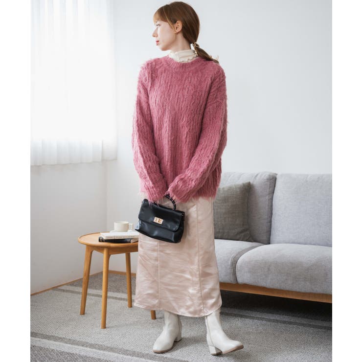 ブラッシュニットBIGプルオーバー レディース 秋 | WEGO【WOMEN】 | 詳細画像10 