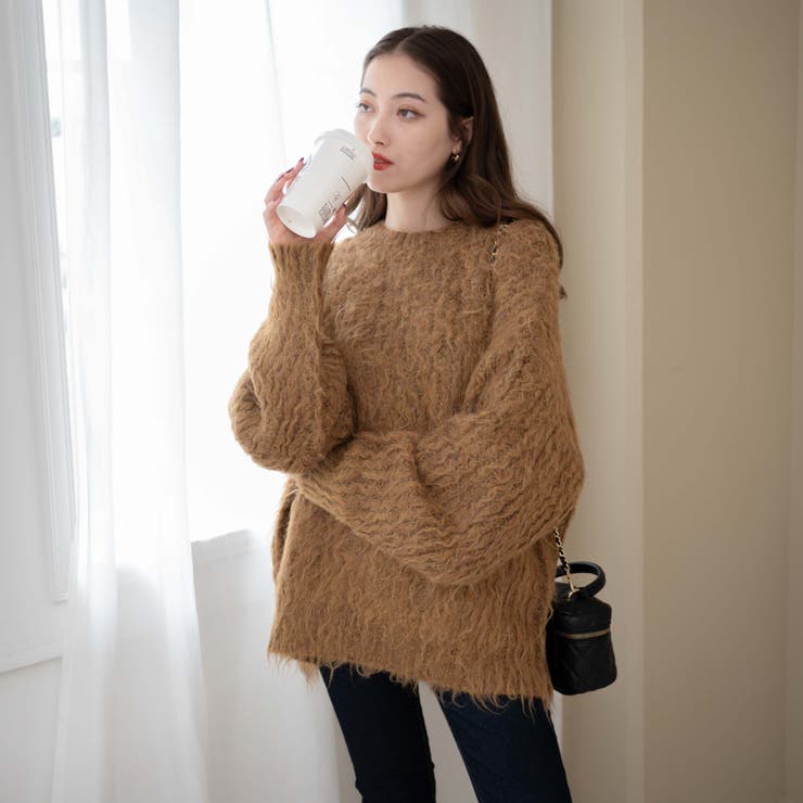 ブラッシュニットBIGプルオーバー レディース 秋 | WEGO【WOMEN】 | 詳細画像15 