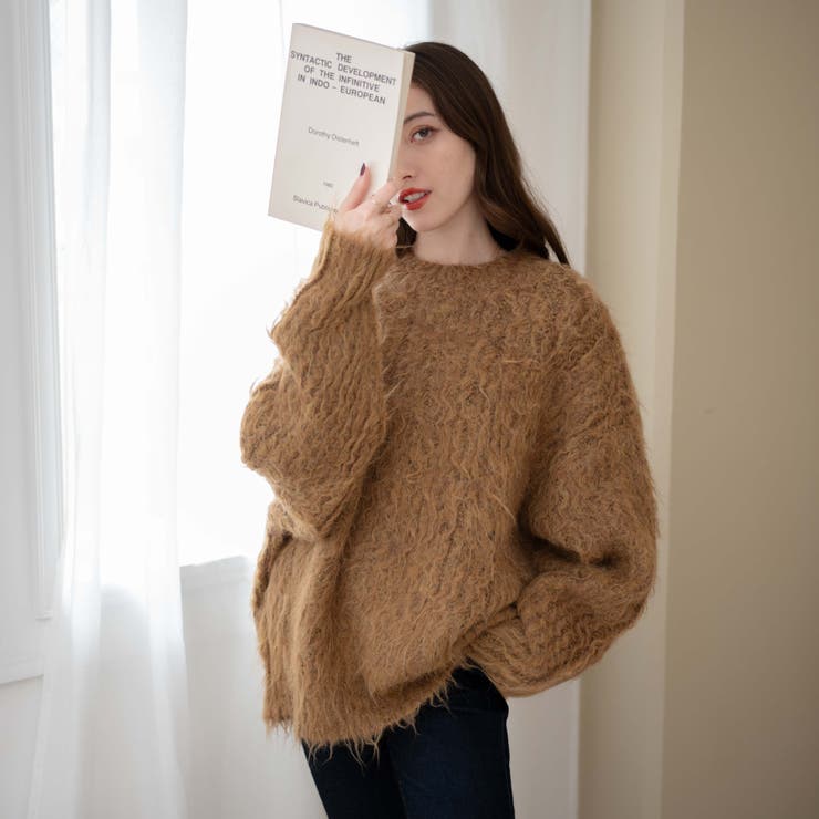 ブラッシュニットBIGプルオーバー レディース 秋 | WEGO【WOMEN】 | 詳細画像17 