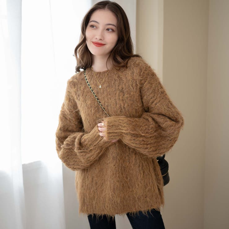 ブラッシュニットBIGプルオーバー レディース 秋 | WEGO【WOMEN】 | 詳細画像18 