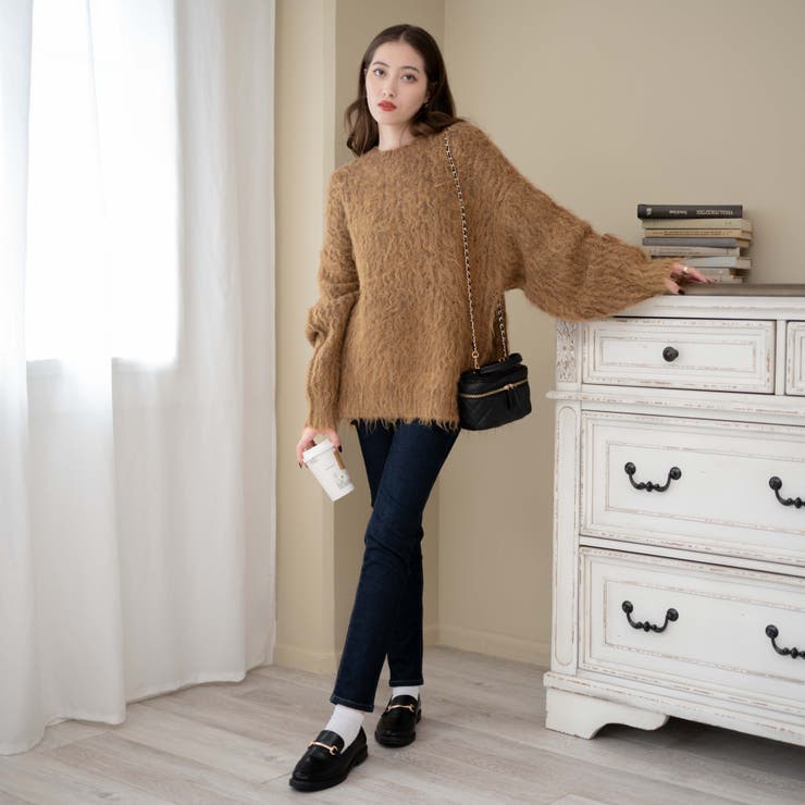 ブラッシュニットBIGプルオーバー レディース 秋 | WEGO【WOMEN】 | 詳細画像19 