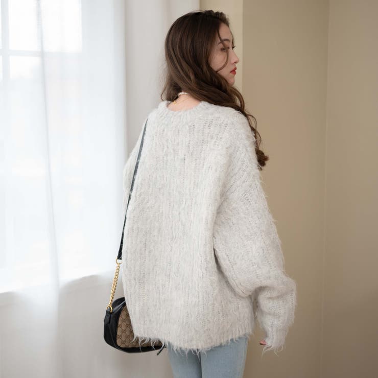 ブラッシュニットBIGプルオーバー レディース 秋 | WEGO【WOMEN】 | 詳細画像22 