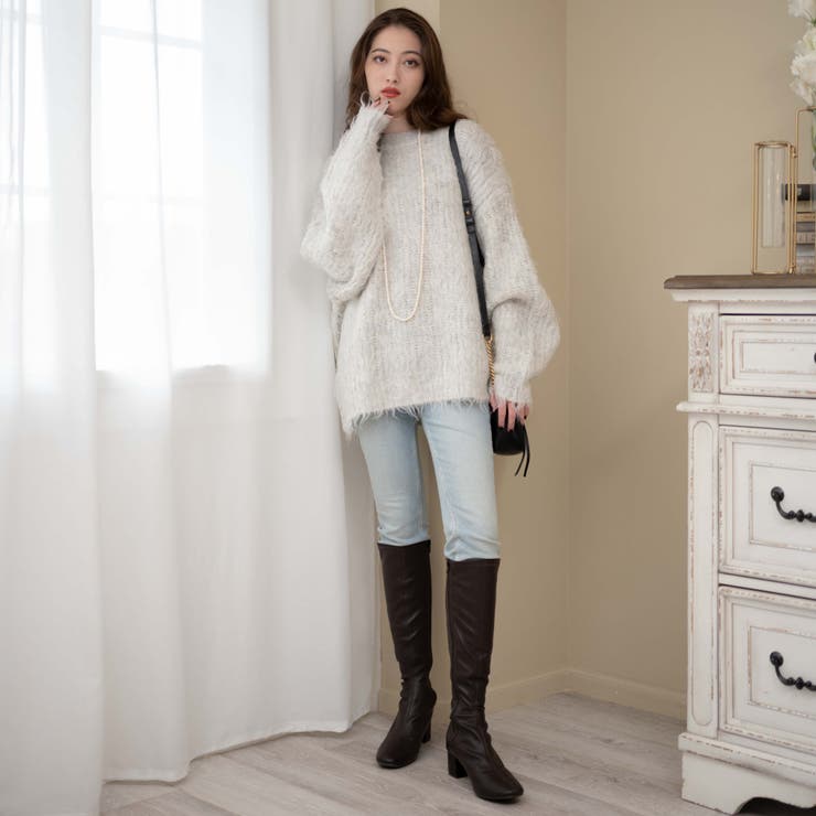 ブラッシュニットBIGプルオーバー レディース 秋 | WEGO【WOMEN】 | 詳細画像25 