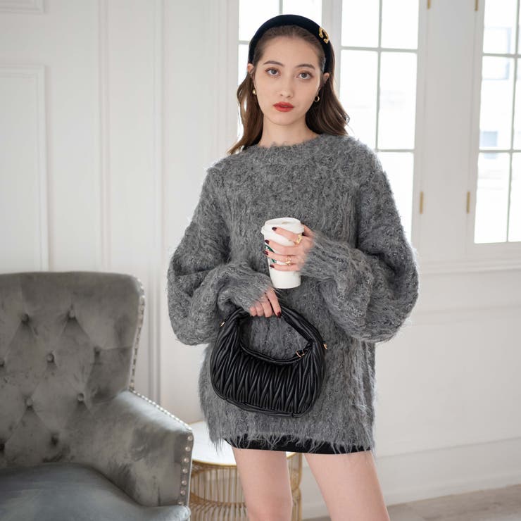 ブラッシュニットBIGプルオーバー レディース 秋 | WEGO【WOMEN】 | 詳細画像26 