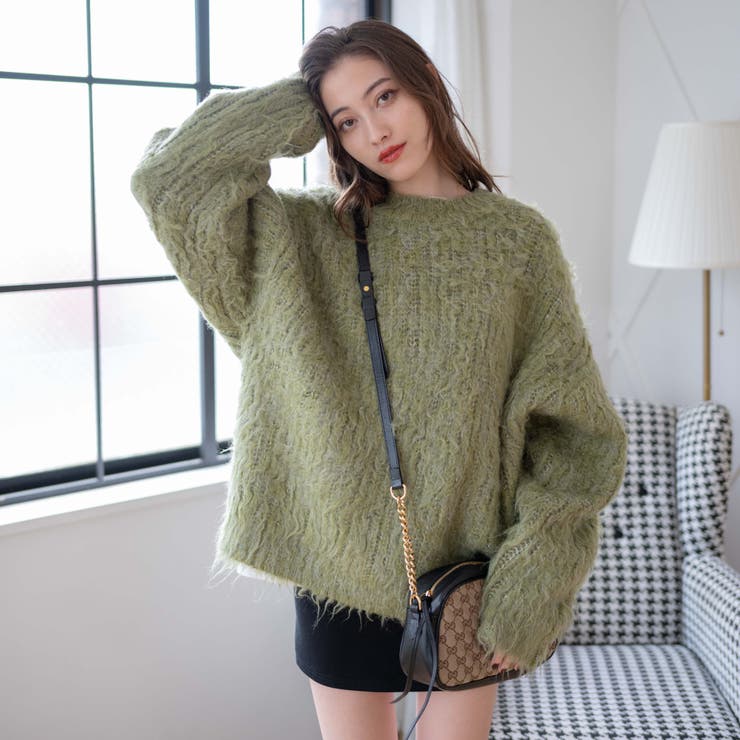 ブラッシュニットBIGプルオーバー レディース 秋 | WEGO【WOMEN】 | 詳細画像31 