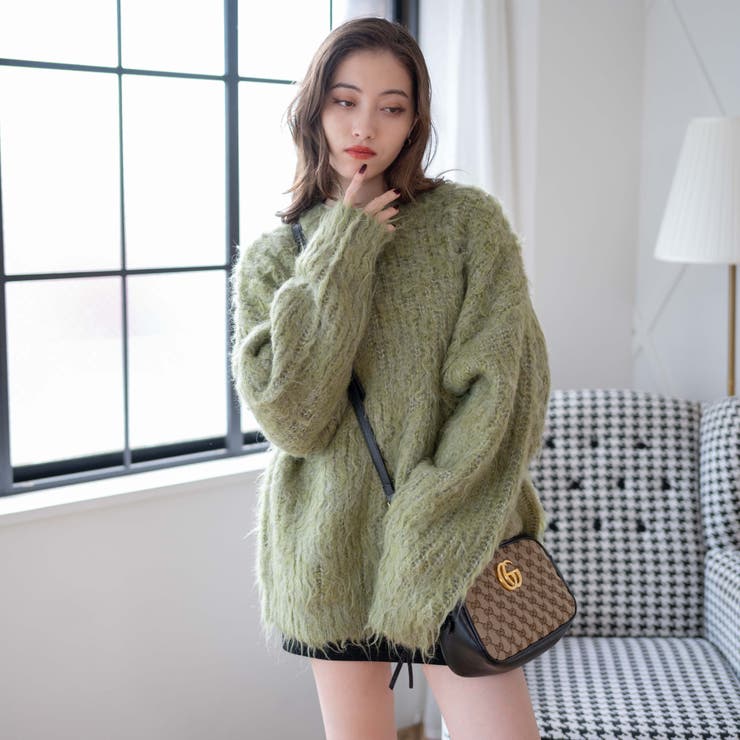 ブラッシュニットBIGプルオーバー レディース 秋 | WEGO【WOMEN】 | 詳細画像32 
