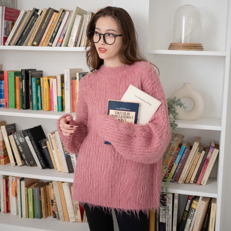 ブラッシュニットBIGプルオーバー レディース 秋 | WEGO【WOMEN】 | 詳細画像42 