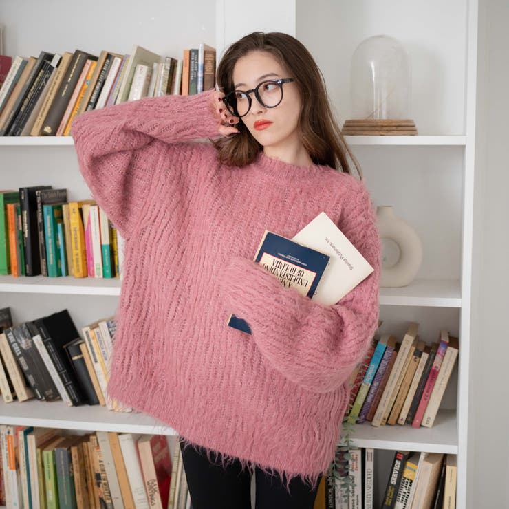 ブラッシュニットBIGプルオーバー レディース 秋 | WEGO【WOMEN】 | 詳細画像43 