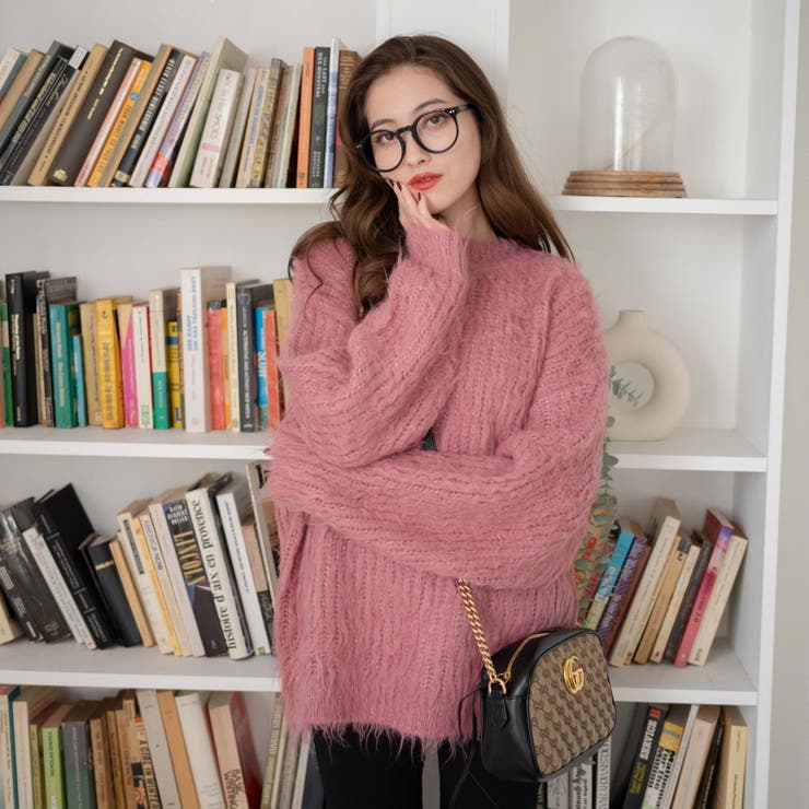 ブラッシュニットBIGプルオーバー レディース 秋 | WEGO【WOMEN】 | 詳細画像45 