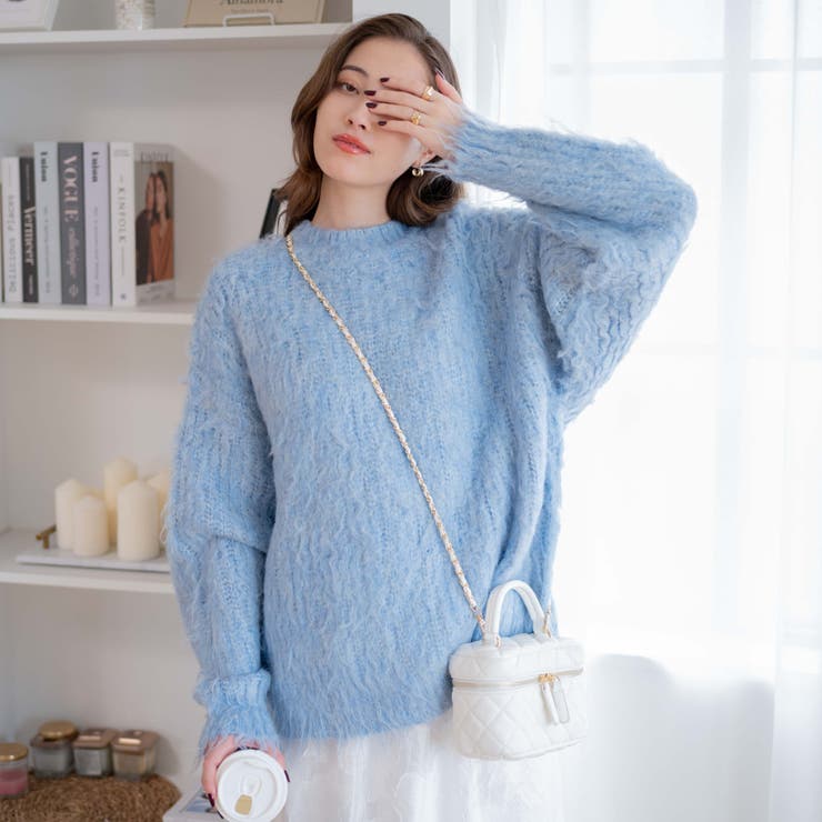 ブラッシュニットBIGプルオーバー レディース 秋 | WEGO【WOMEN】 | 詳細画像47 