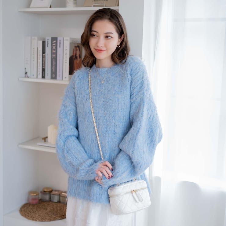 ブラッシュニットBIGプルオーバー レディース 秋 | WEGO【WOMEN】 | 詳細画像48 