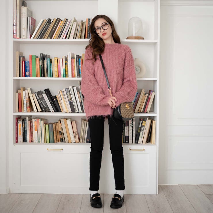 ブラッシュニットBIGプルオーバー レディース 秋 | WEGO【WOMEN】 | 詳細画像7 