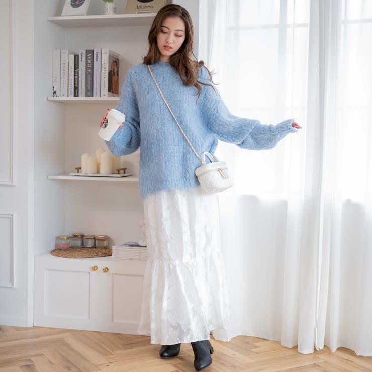 ブラッシュニットBIGプルオーバー レディース 秋 | WEGO【WOMEN】 | 詳細画像8 