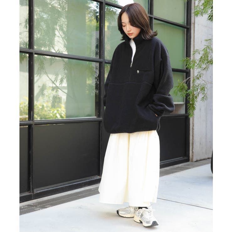 フリース ハーフZIPプルオーバー  レディース[品番：WG010089194]｜WEGO【WOMEN】（ウィゴー）のレディースファッション通販｜SHOPLIST（ショップリスト）