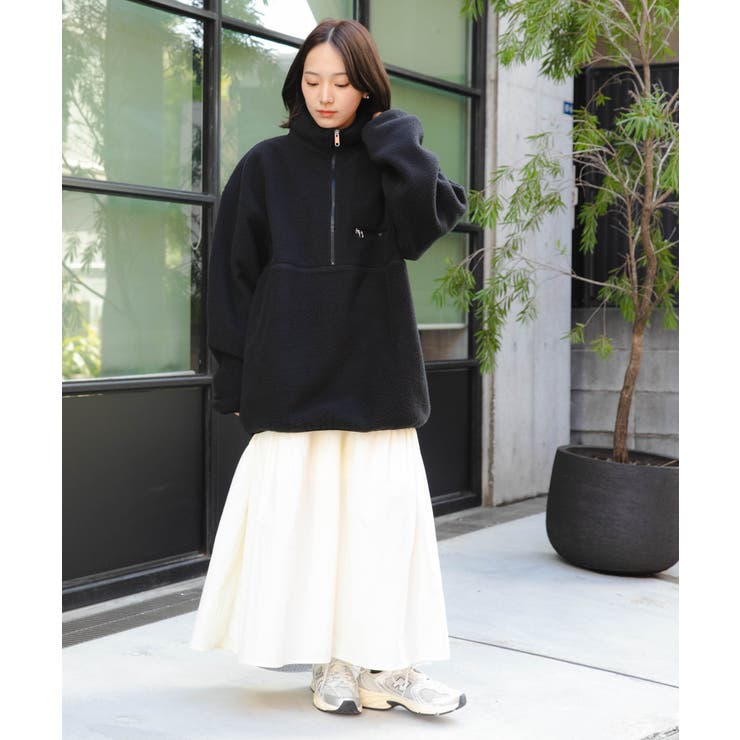 フリース ハーフZIPプルオーバー  レディース[品番：WG010089194]｜WEGO【WOMEN】（ウィゴー）のレディースファッション通販｜SHOPLIST（ショップリスト）