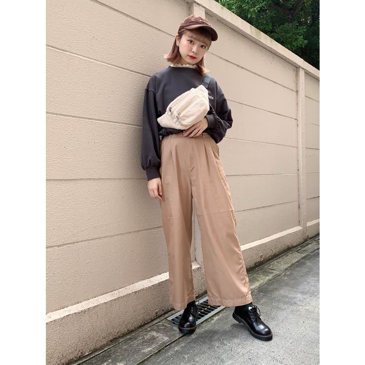 チノタックストレートワイドパンツ WS19AU09-L3348[品番